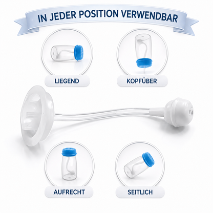 Lümmelino Baby Flaschen-Set Anti-Kolik Silikon Löffelsauger 240ml